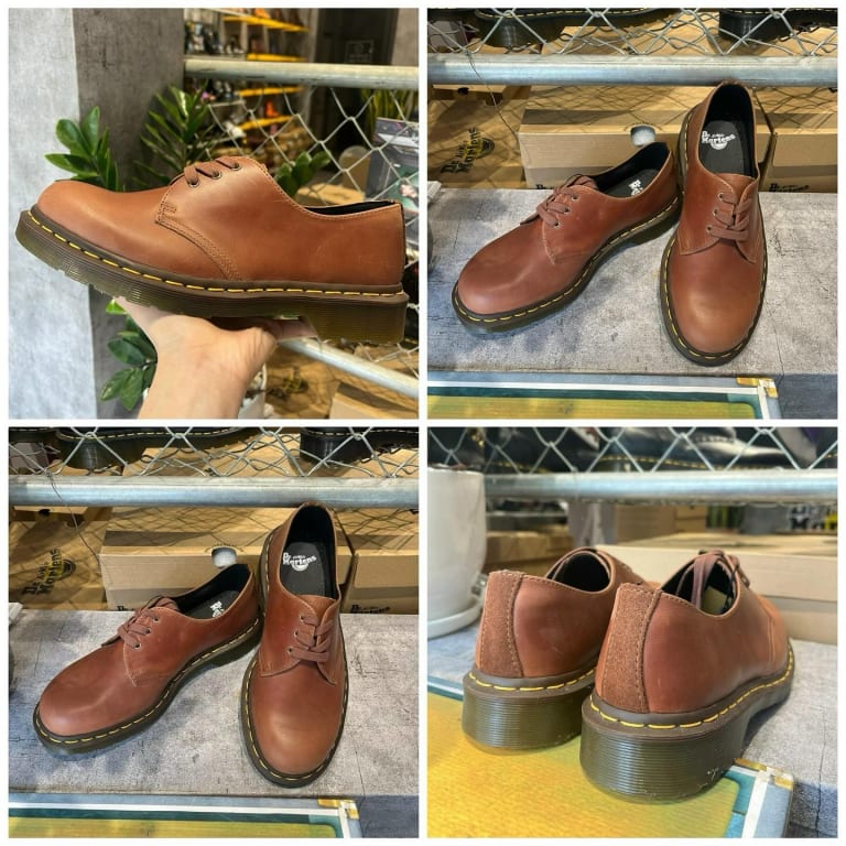 1461 SOAPSTONE in Tan Dr Martens Authentic